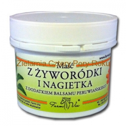 Maść z żyworódki i nagietka z balsamem peruwiańskim Farm-Vix 150 ml